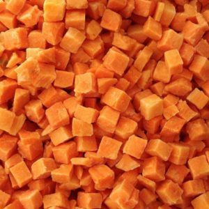Морковь кубик (0,5 и 1 см)